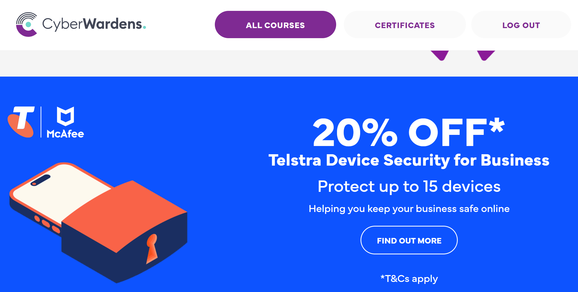 Cyber Wardens Telstra Promotion