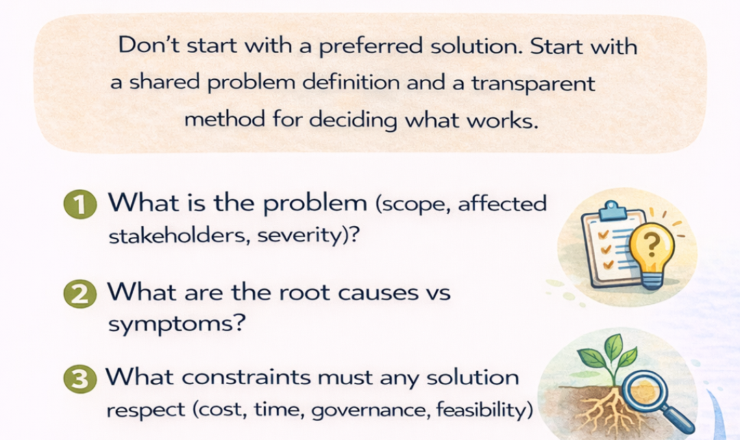 A Manual for Productive Discussions about Professionalisation