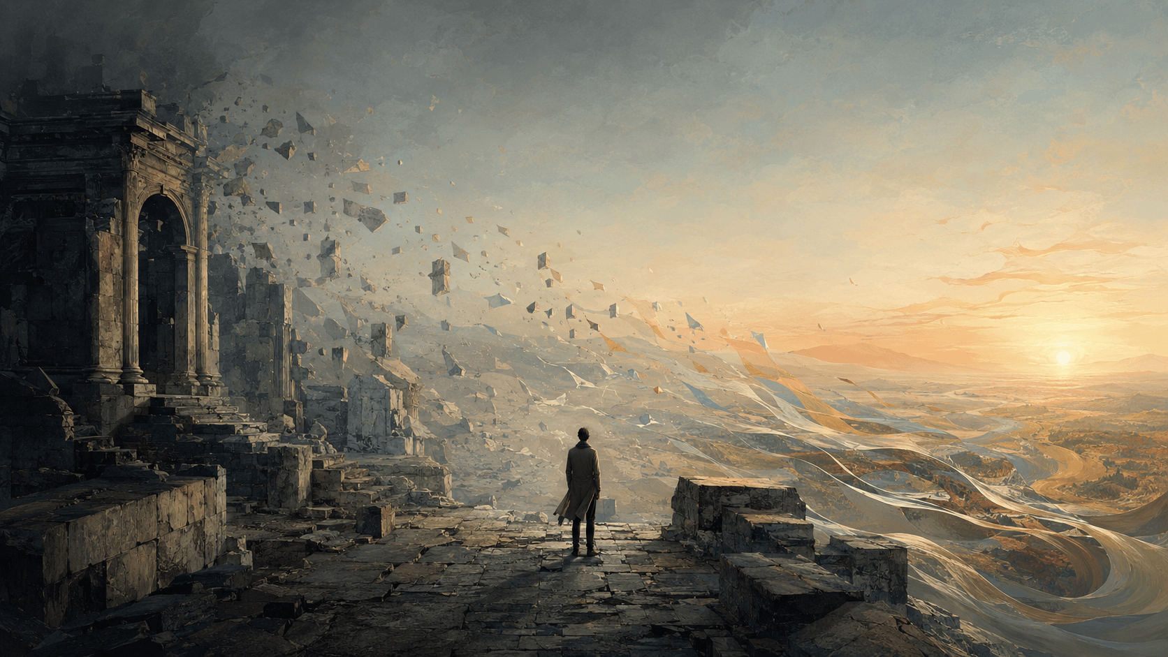 Heading image for The Psychology of Living After the Collapse of Certainty