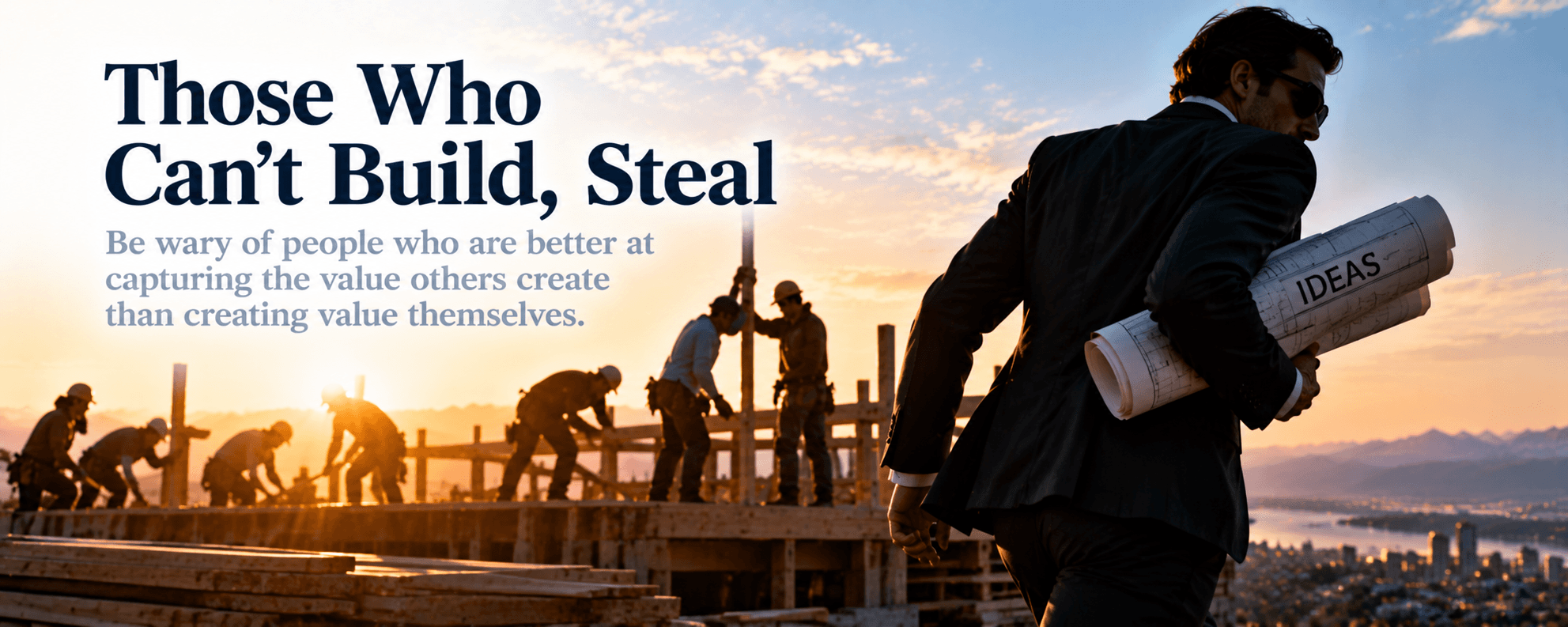 Heading image for BU05: Those Who Can't Build, Steal